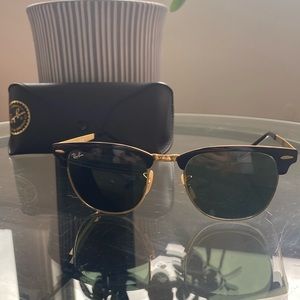 Ray-ban sunglasses Blk Gld w/ case